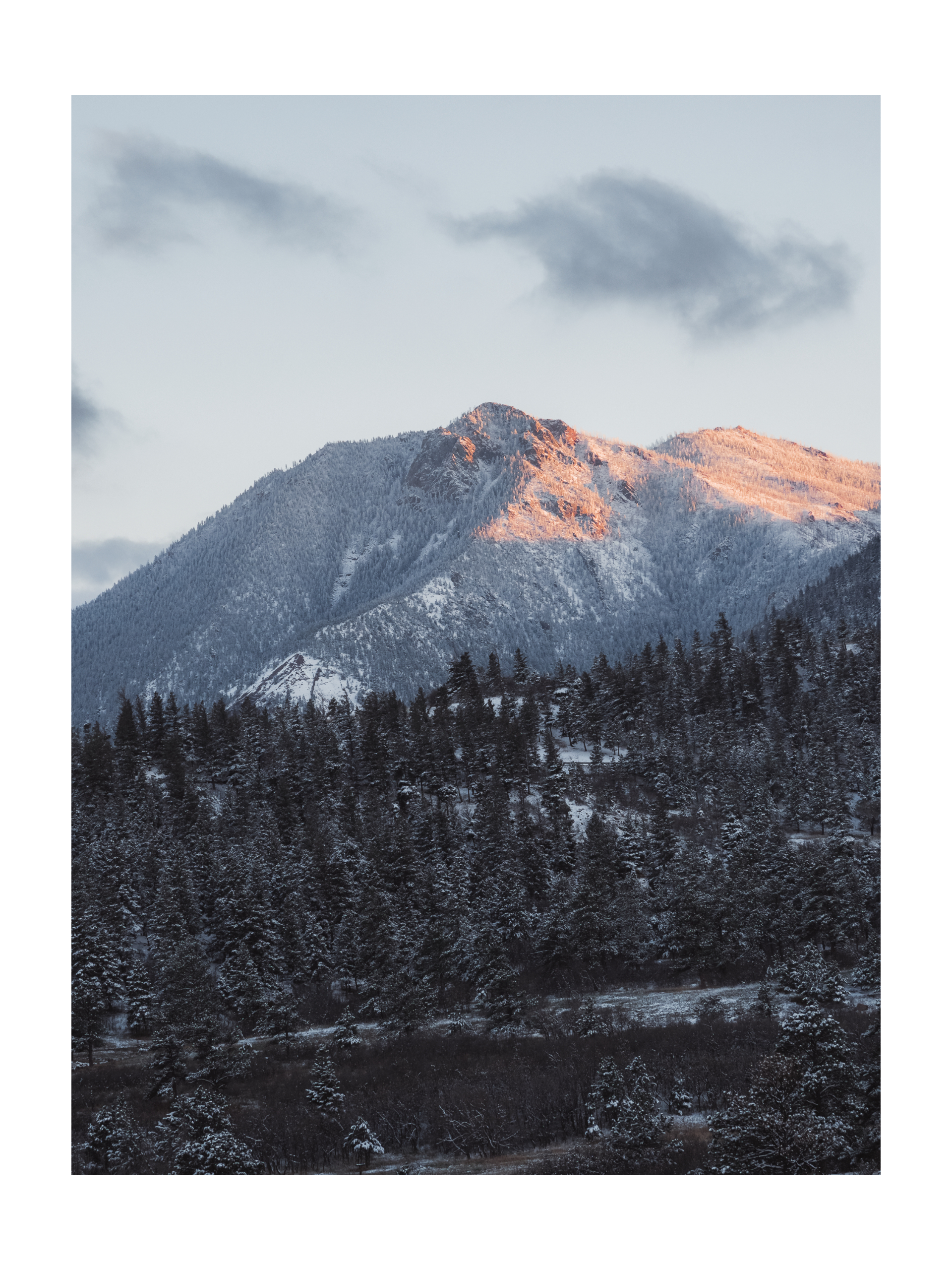 Landscape with artistic effect